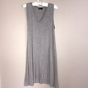 🌟PRICE DROP🌟Grey and white striped dress